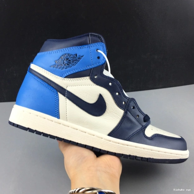 Jordan High 1 Air OG 555088-140 Obsidian Retro 0611